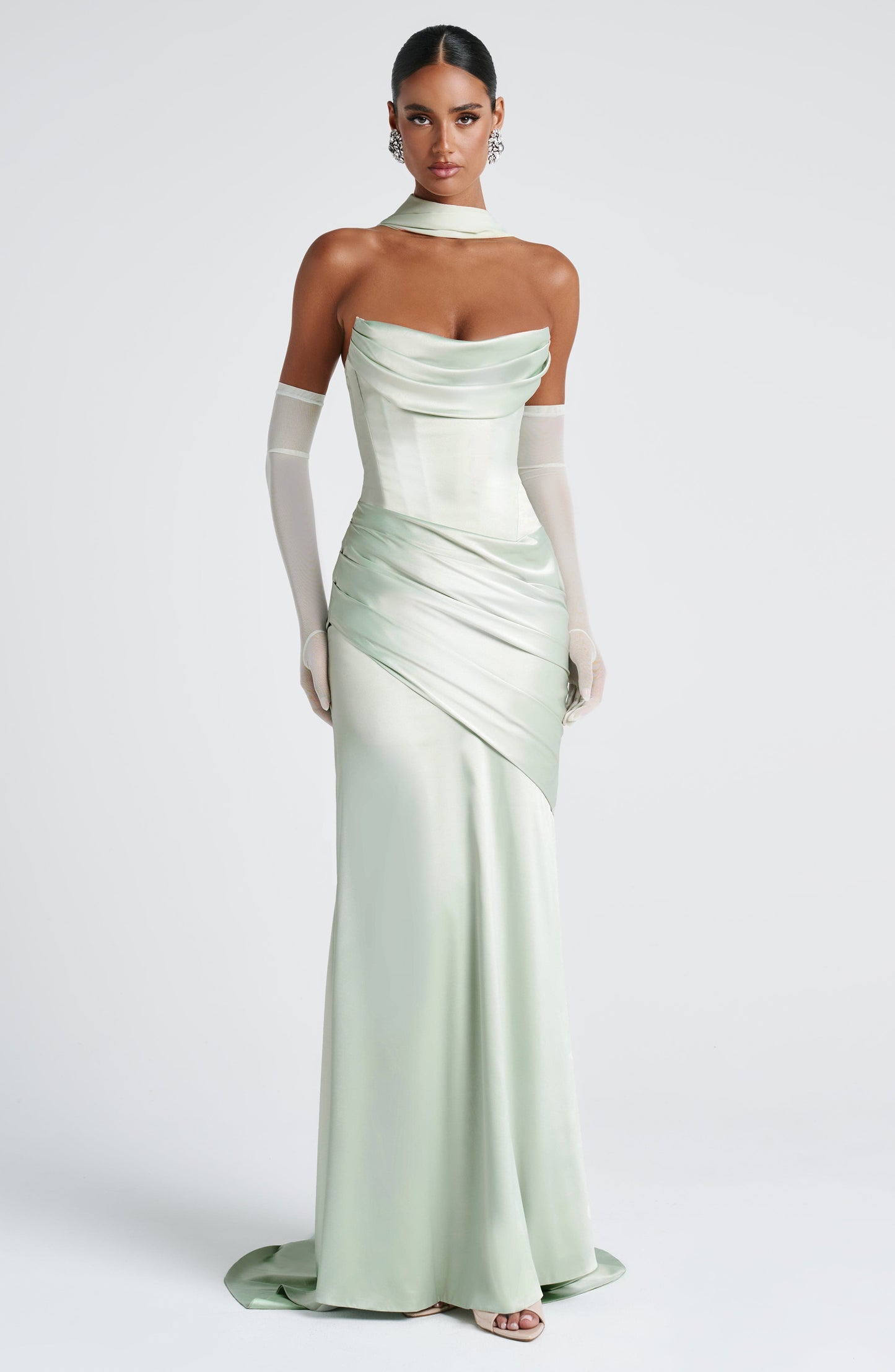 KENSINGTON MAXI DRESS - MINT