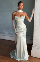 KENSINGTON MAXI DRESS - MINT