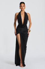 KINGSLEY MAXI DRESS - BLACK