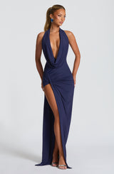 KINGSLEY MAXI DRESS - NAVY