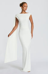 KYLIE MAXI DRESS - IVORY