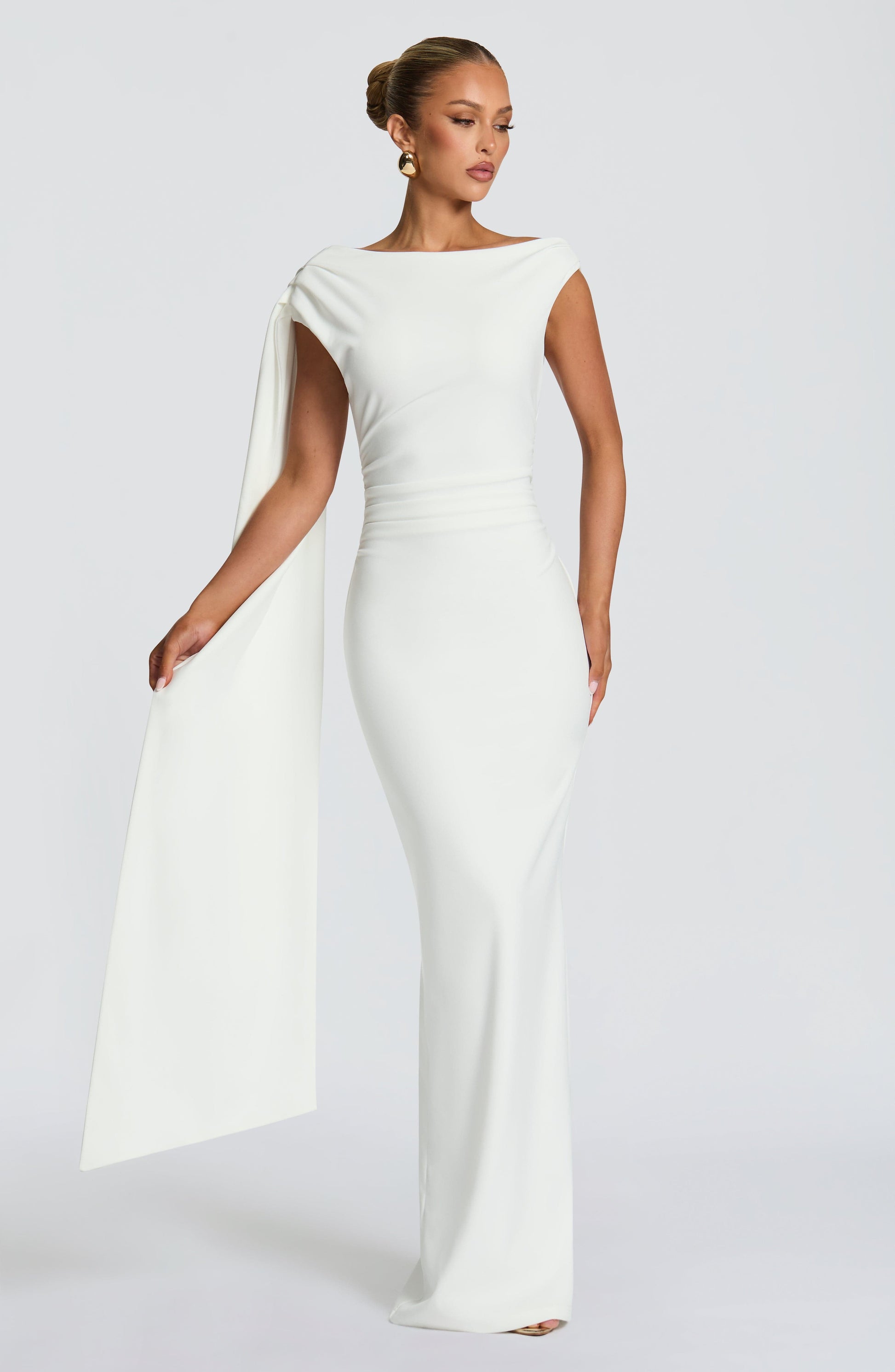 KYLIE MAXI DRESS - IVORY