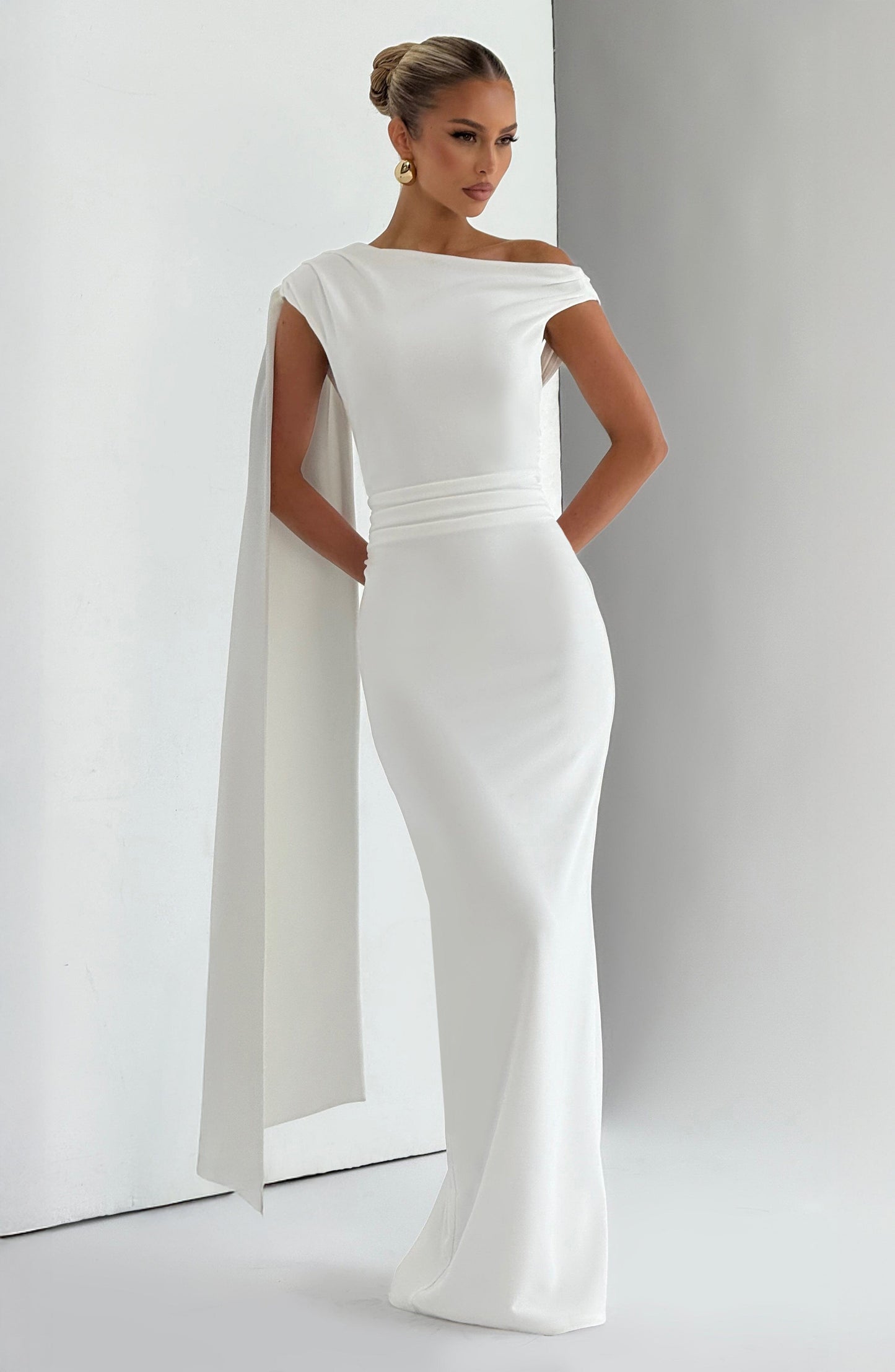 KYLIE MAXI DRESS - IVORY
