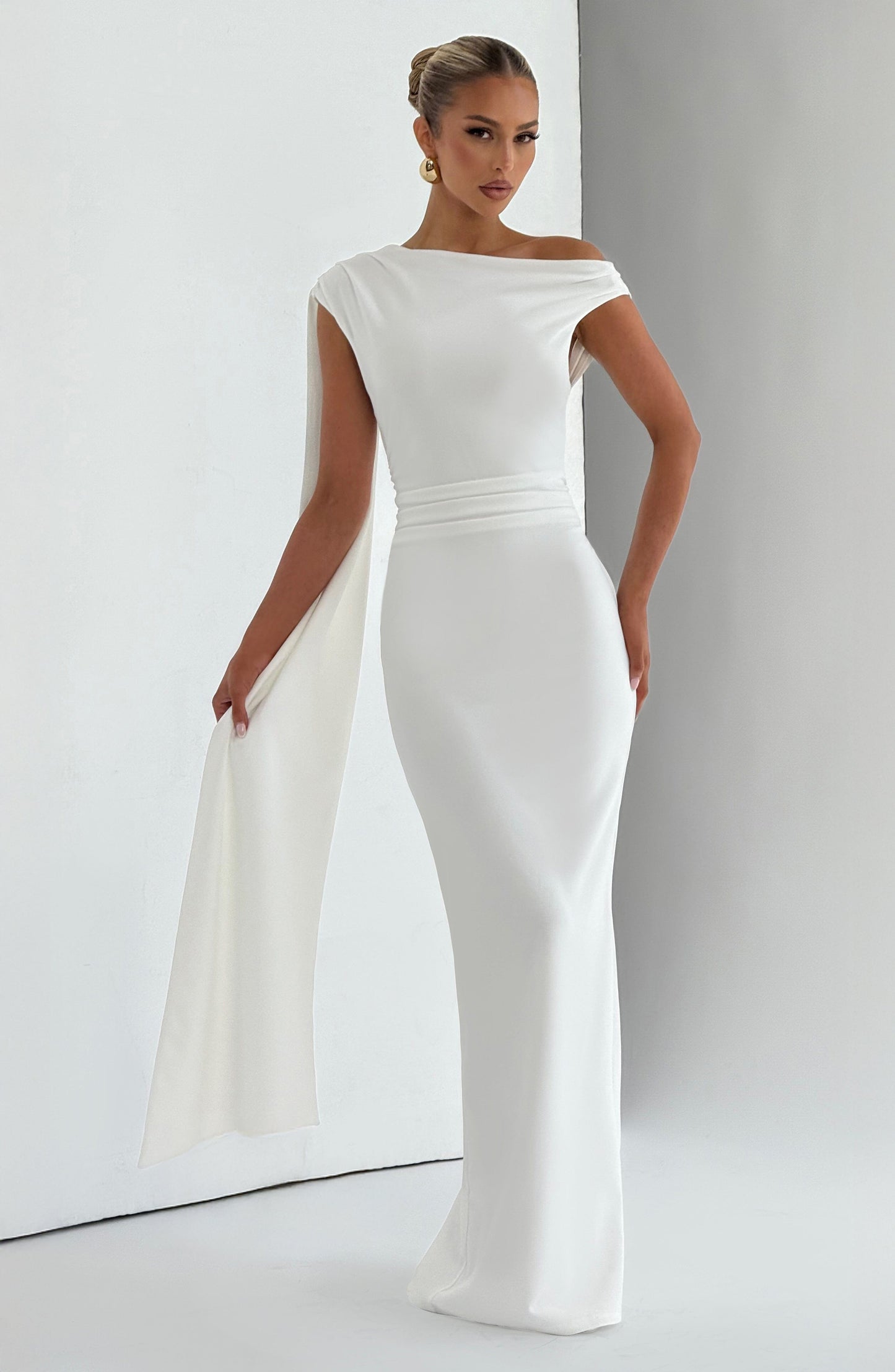KYLIE MAXI DRESS - IVORY