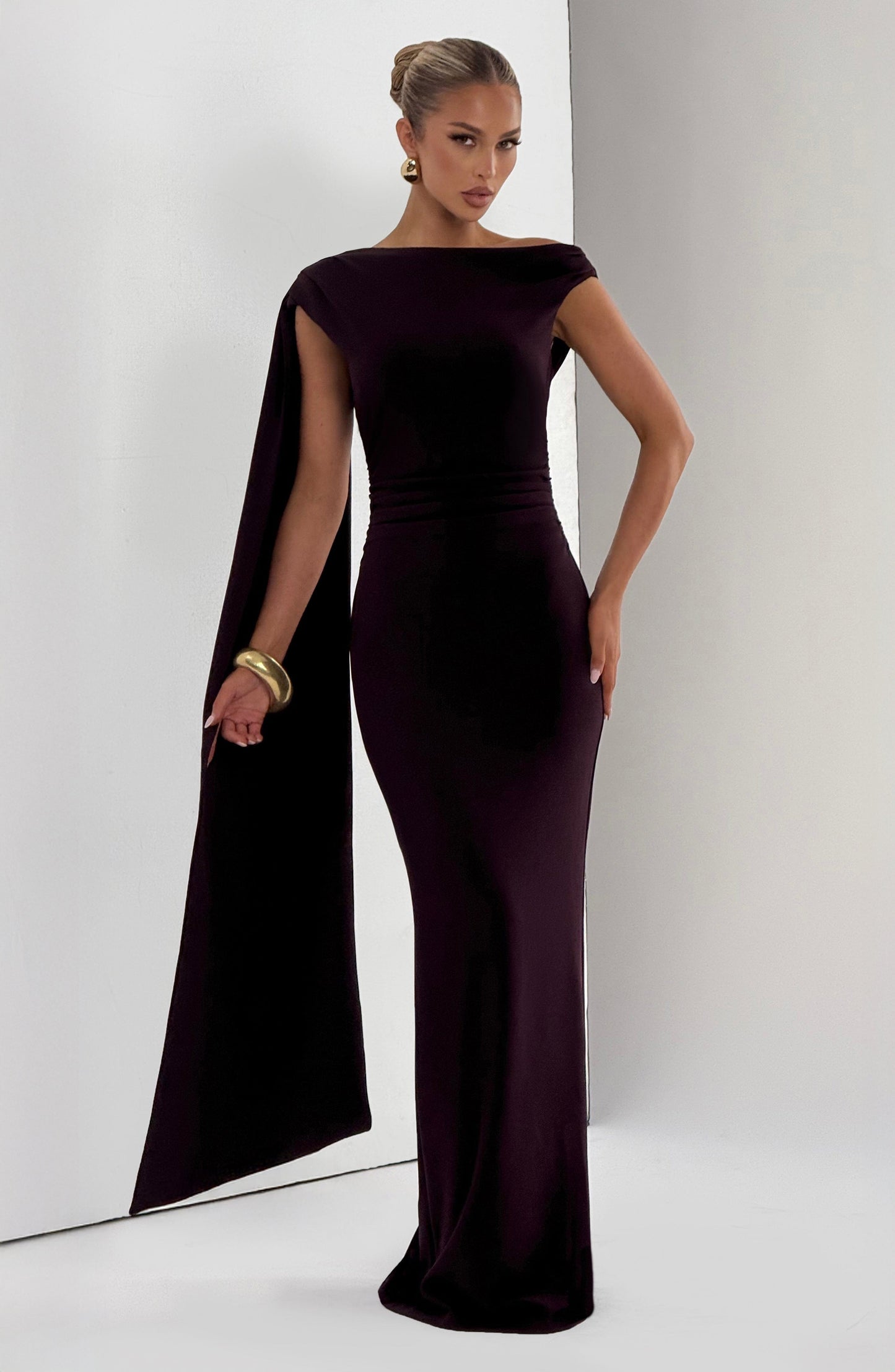 KYLIE MAXI DRESS - PLUM