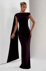 KYLIE MAXI DRESS - PLUM