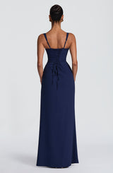 LALEH MAXI DRESS - NAVY