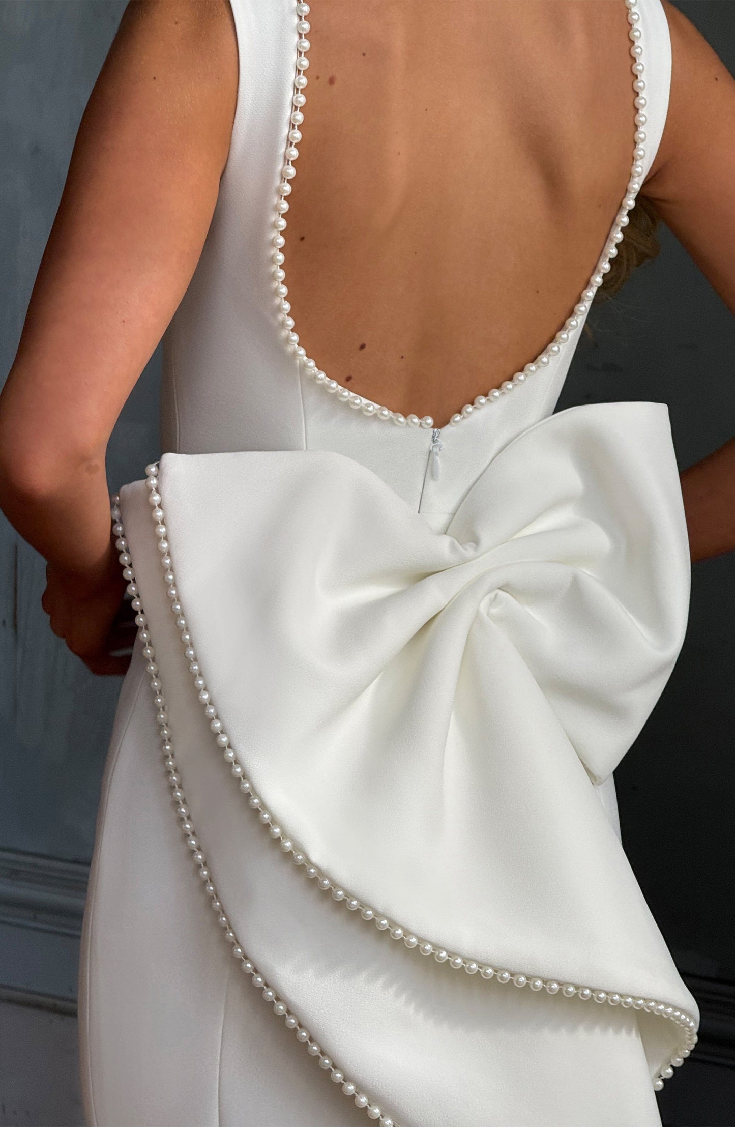 LANA MIDAXI DRESS - IVORY