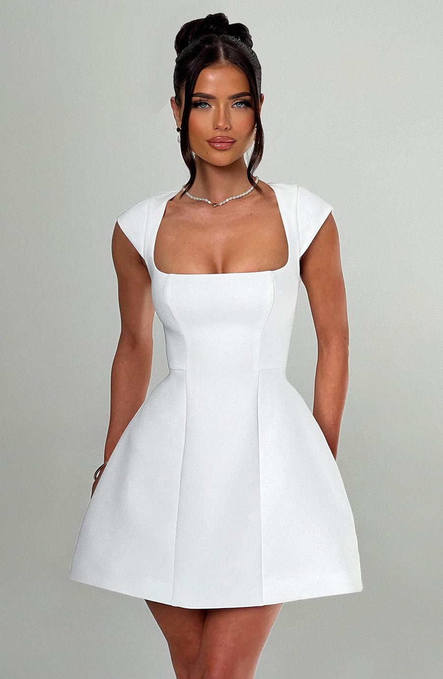 MINIVESTIDO LENA - COLOR MARFIL