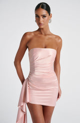 LEONI MINI DRESS - BLUSH