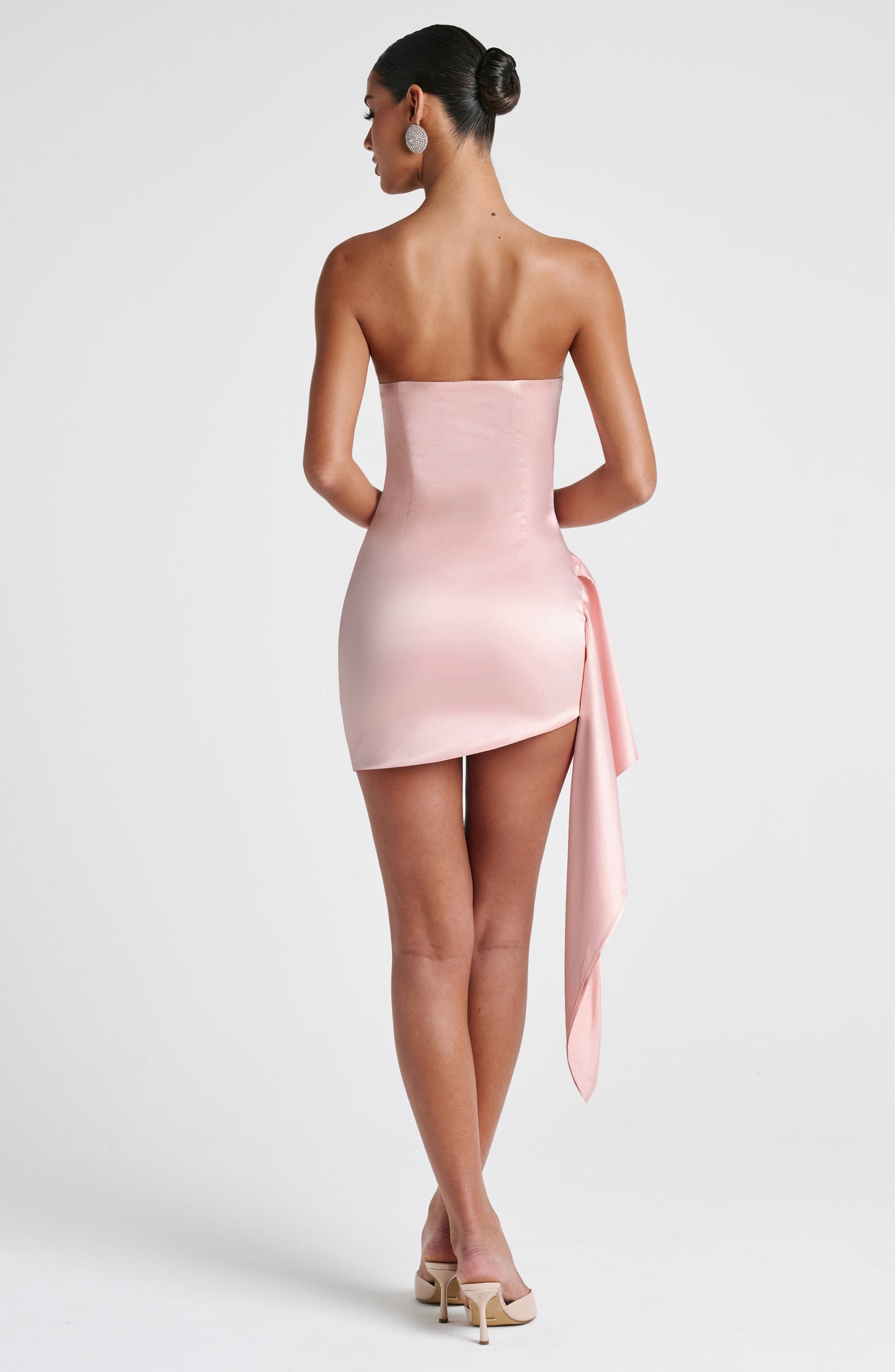 LEONI MINI DRESS - BLUSH