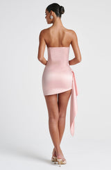 LEONI MINI DRESS - BLUSH