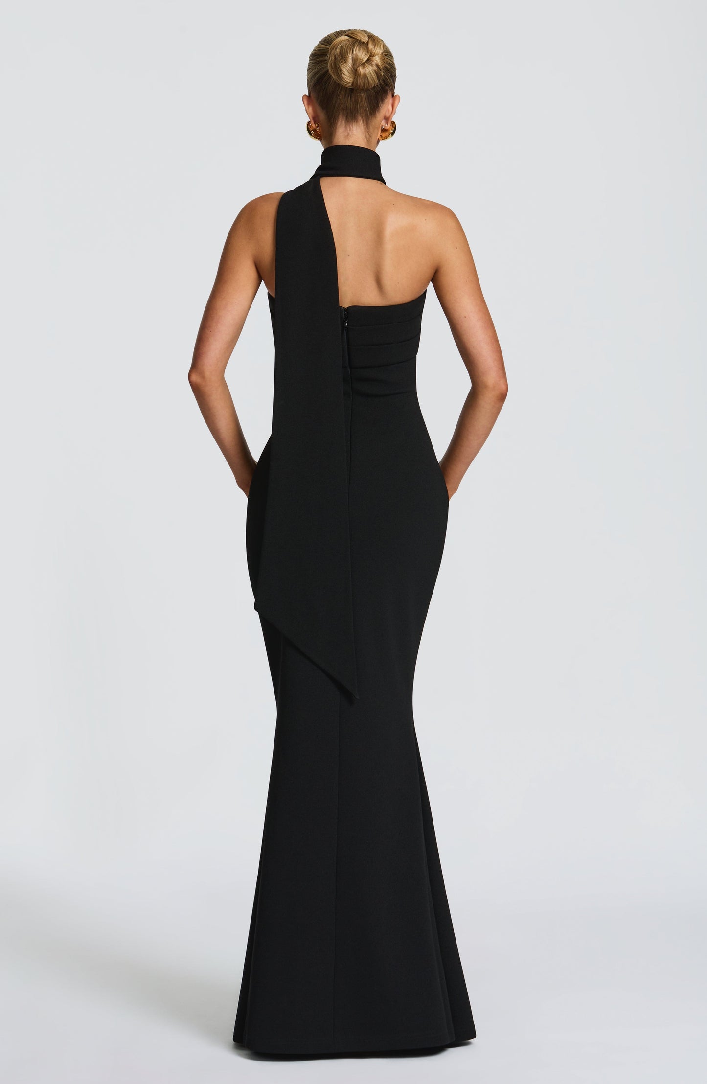 LEURA MAXI DRESS - BLACK