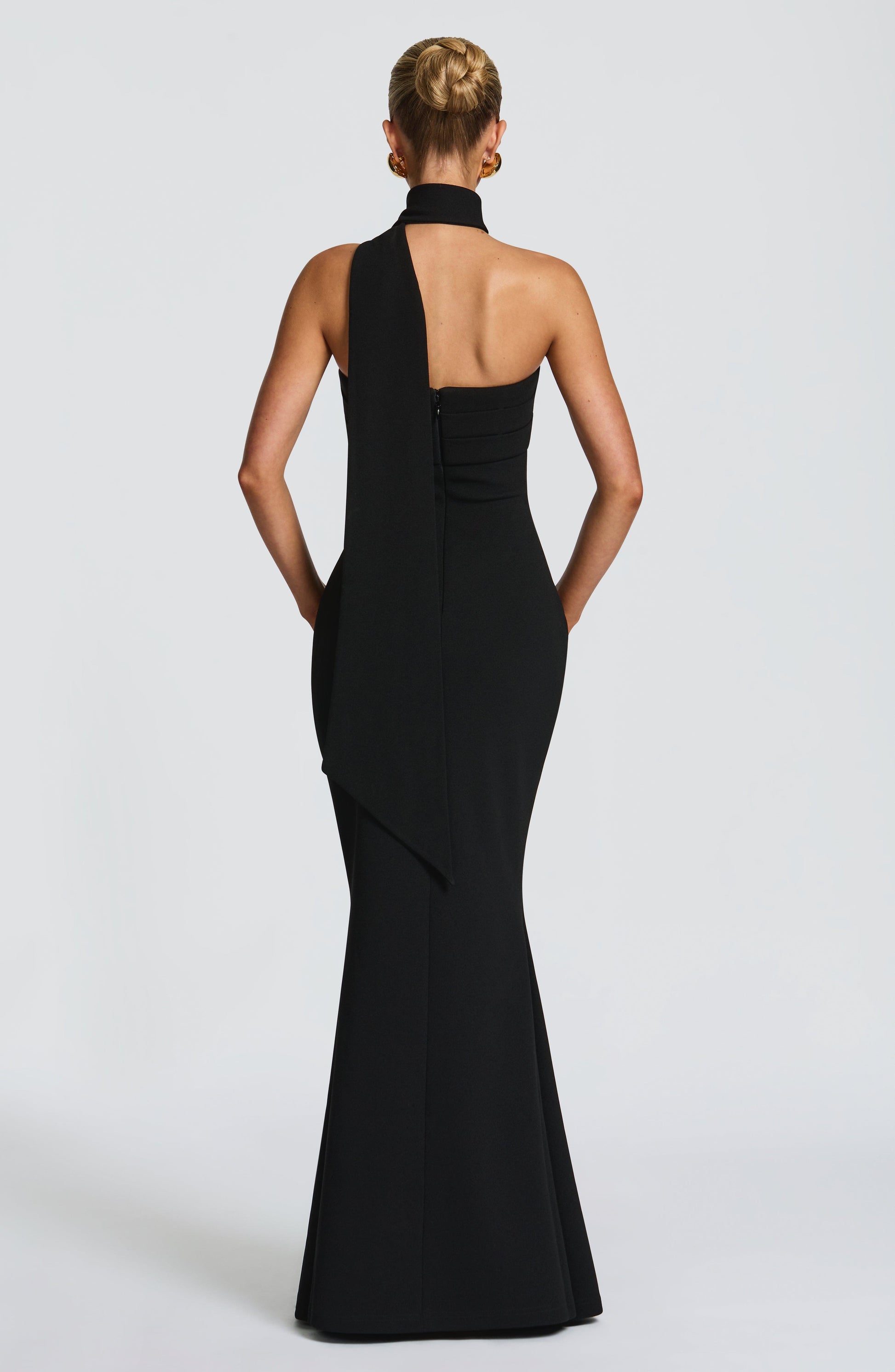 LEURA MAXI DRESS - BLACK