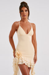 LILABELLE MINI DRESS - LEMON