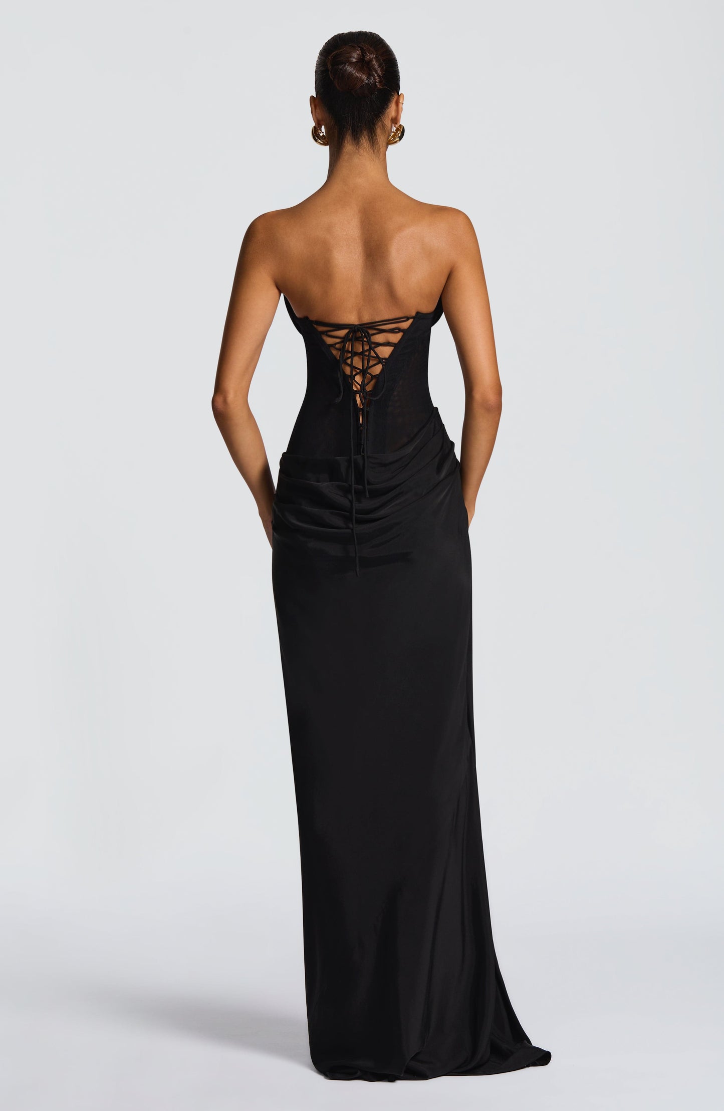 LIORA MAXI DRESS - BLACK