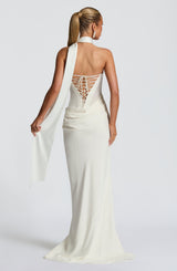 LIORA MAXI DRESS - IVORY