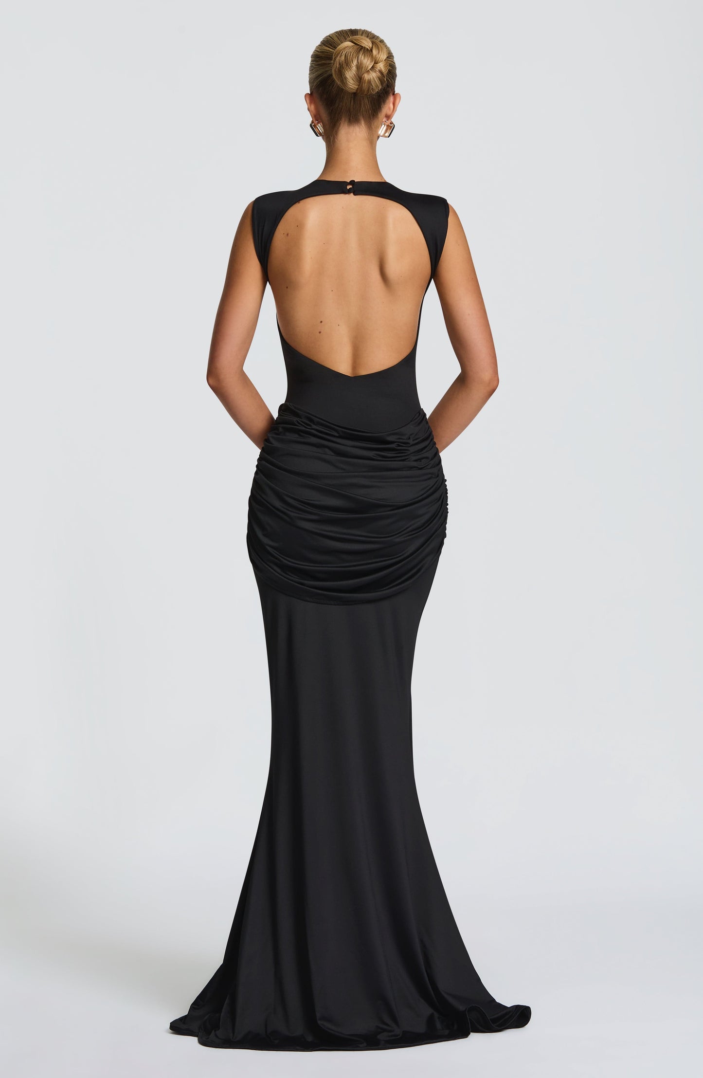 LORENZA MAXI DRESS - BLACK