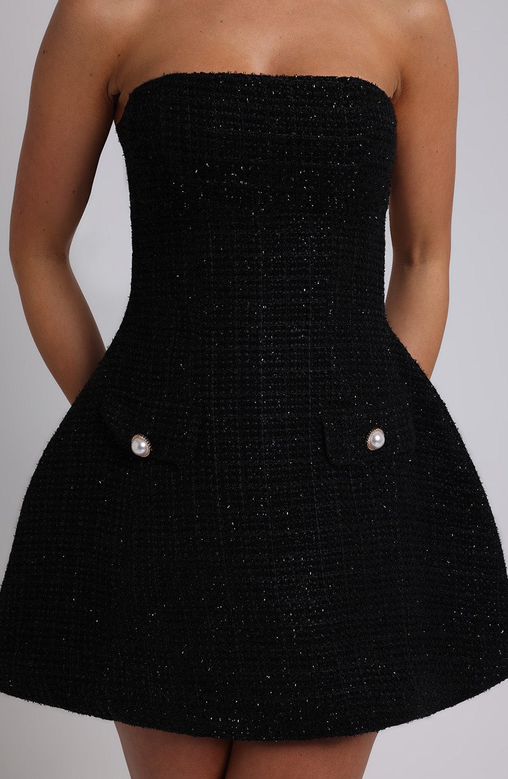 LOTTIE MINI DRESS - BLACK