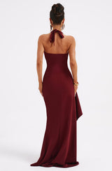LUELLA MAXI DRESS - BURGUNDY