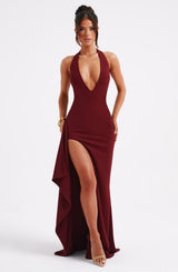 LUELLA MAXI DRESS - BURGUNDY