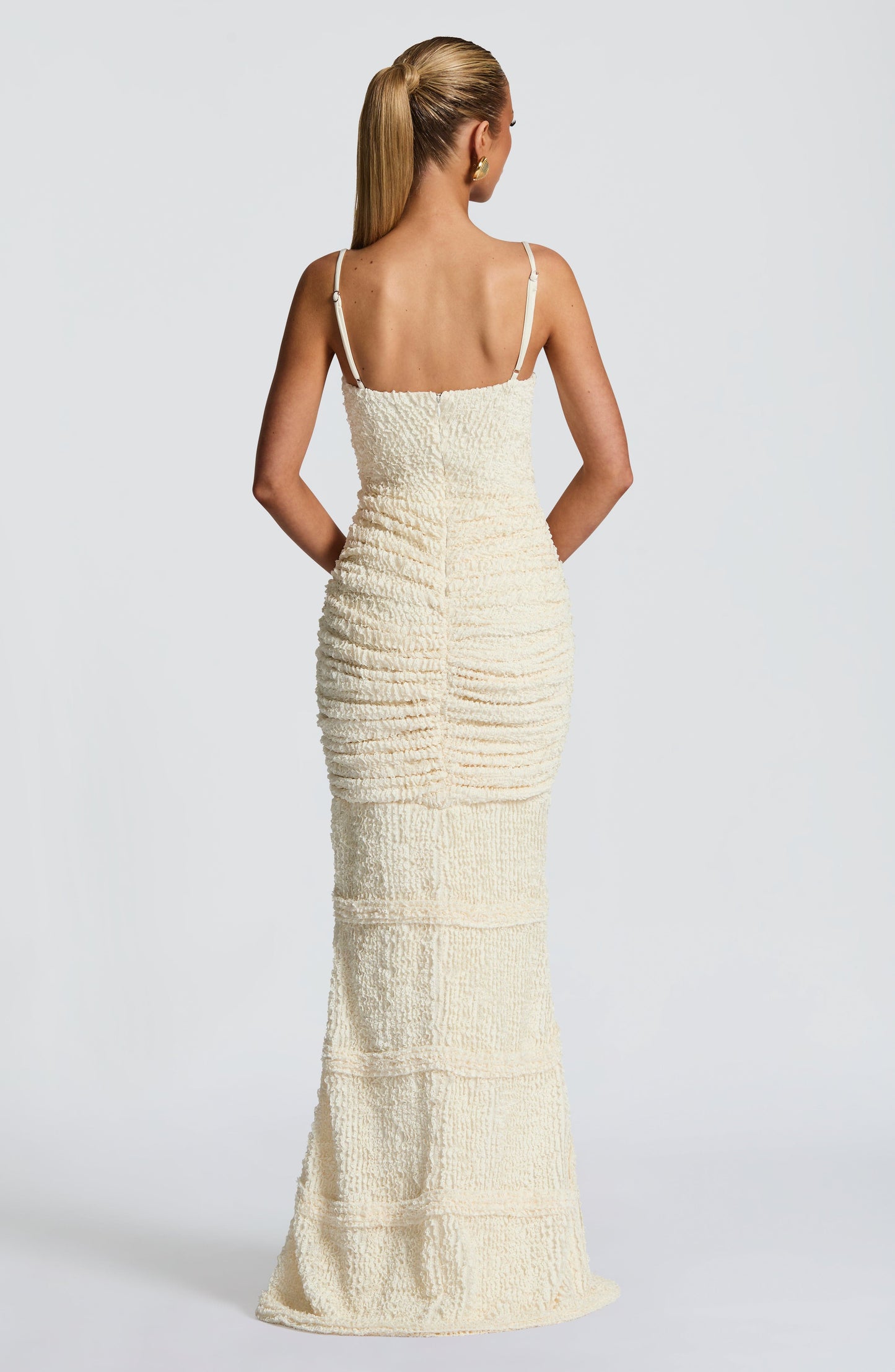 LYSANDRA MAXI DRESS - IVORY