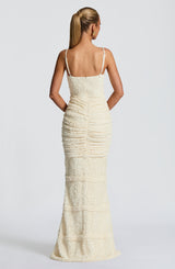 LYSANDRA MAXI DRESS - IVORY