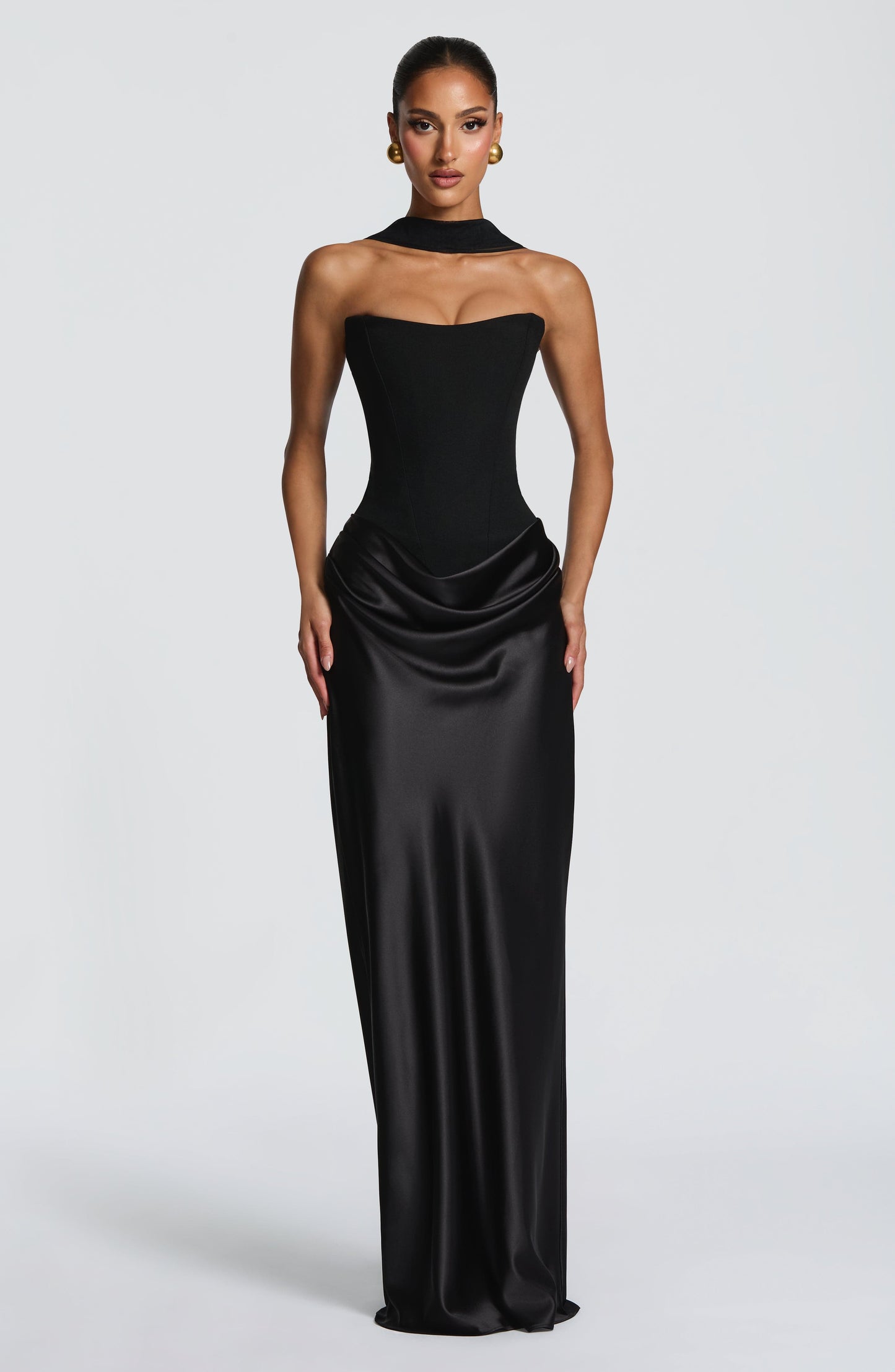 MAGGIE MAXI DRESS - BLACK