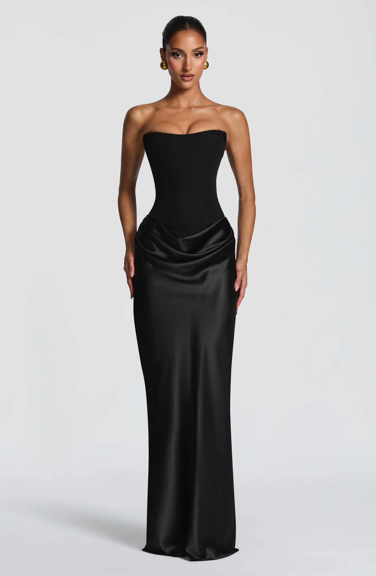 MAGGIE MAXI DRESS - BLACK