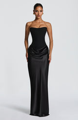 MAGGIE MAXI DRESS - BLACK