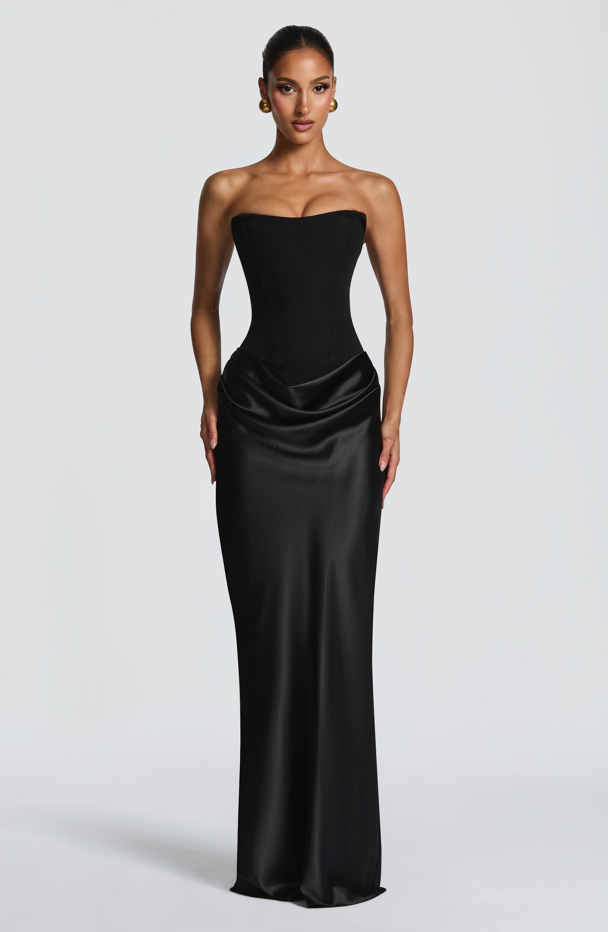 MAGGIE MAXI DRESS - BLACK