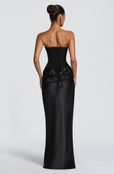 MAGGIE MAXI DRESS - BLACK