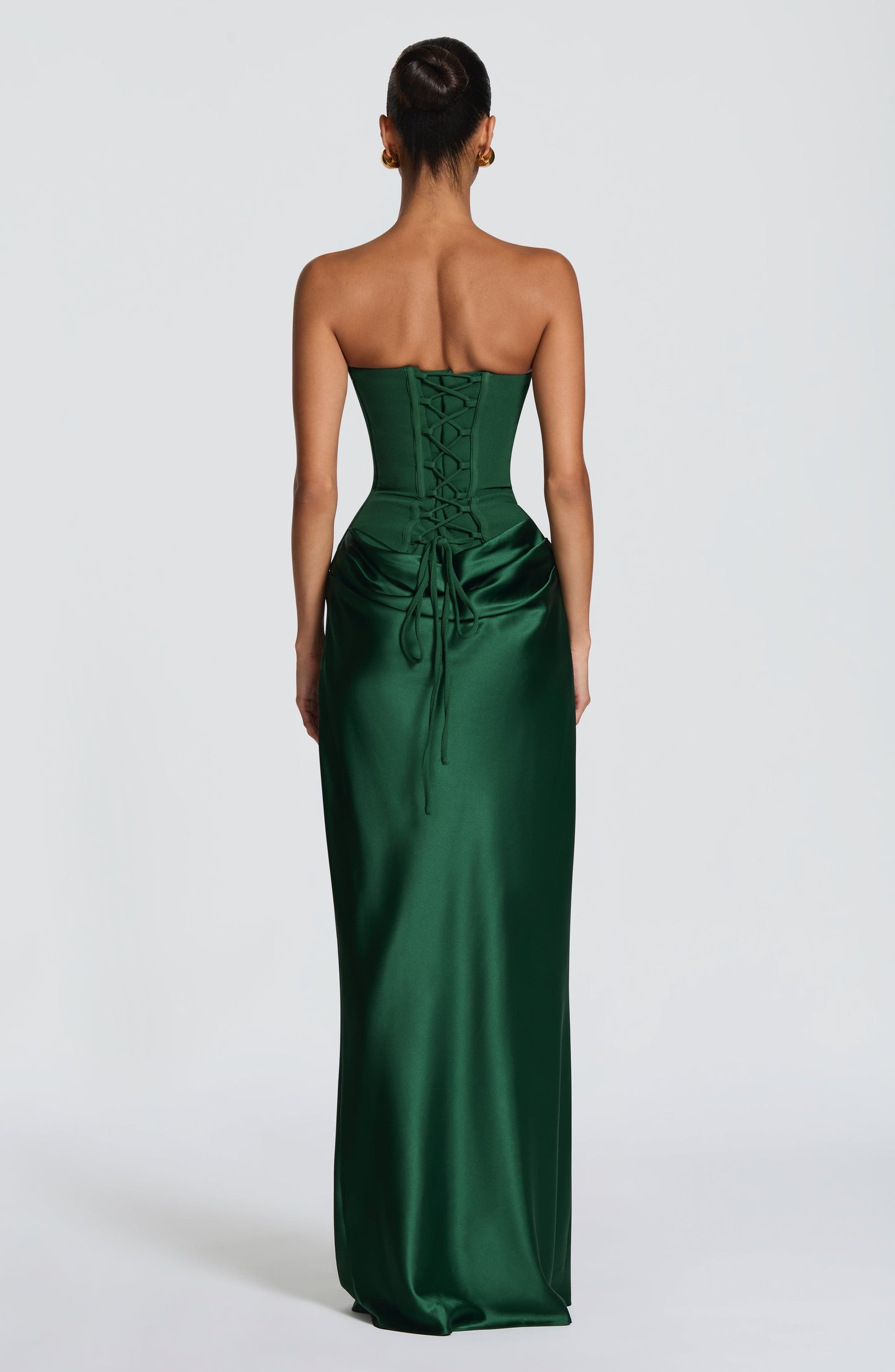 MAGGIE MAXI DRESS - EMERALD
