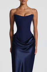MAGGIE MAXI DRESS - NAVY