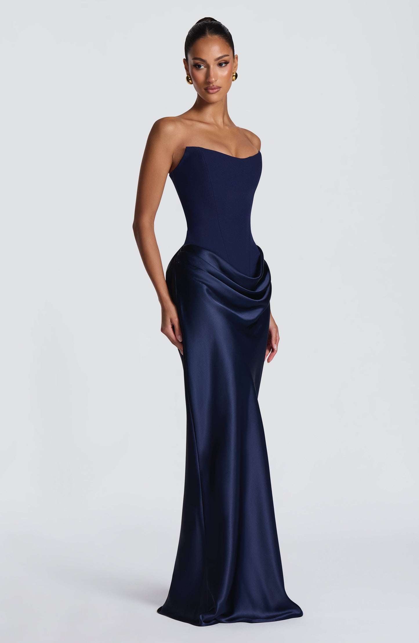 MAGGIE MAXI DRESS - NAVY