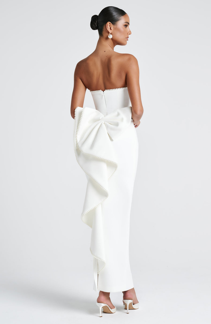 MAXIVESTIDO MAGNOLIA - MARFIL