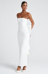 MAGNOLIA MAXI DRESS - IVORY