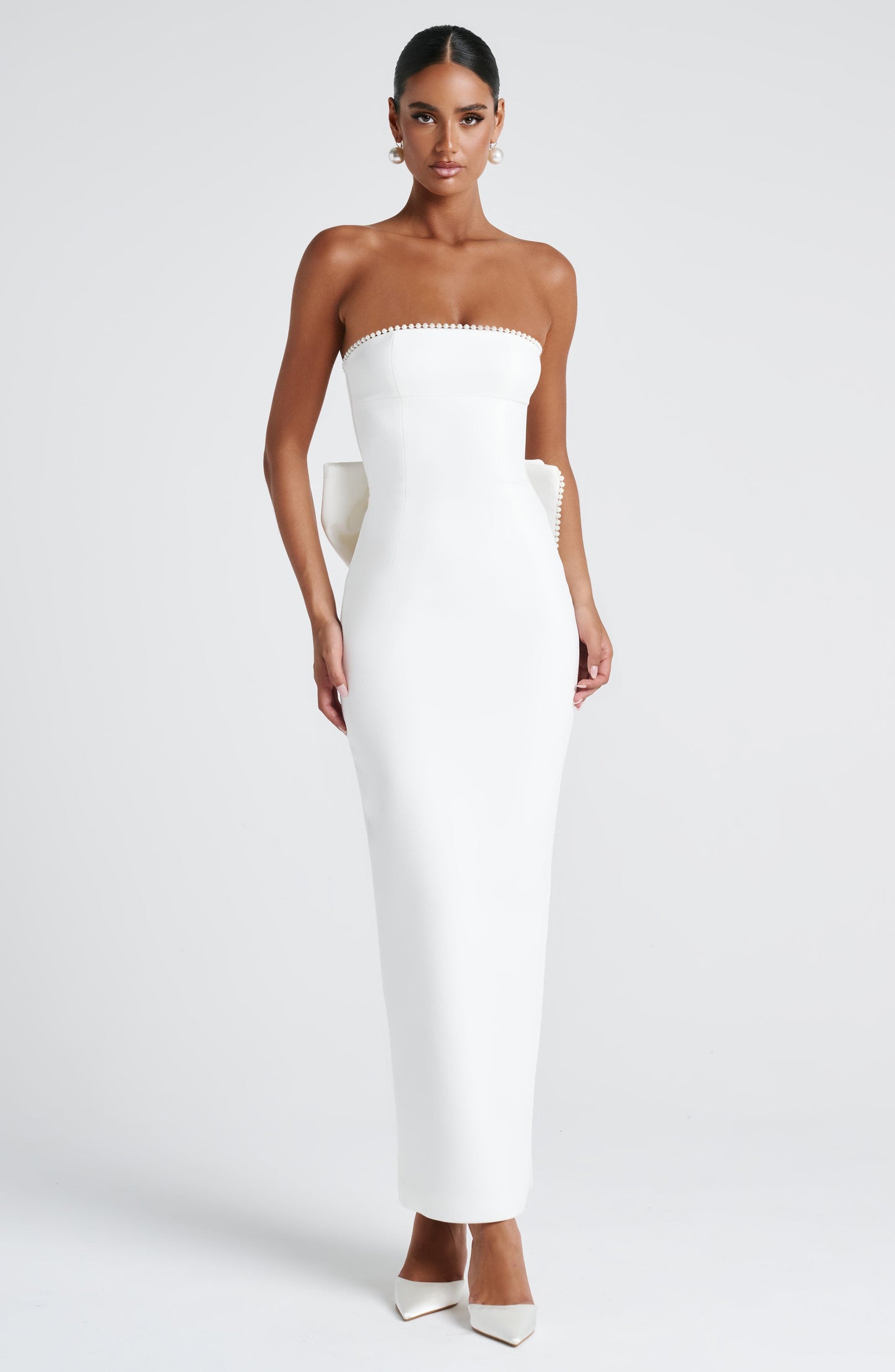 MAGNOLIA MAXI DRESS - IVORY