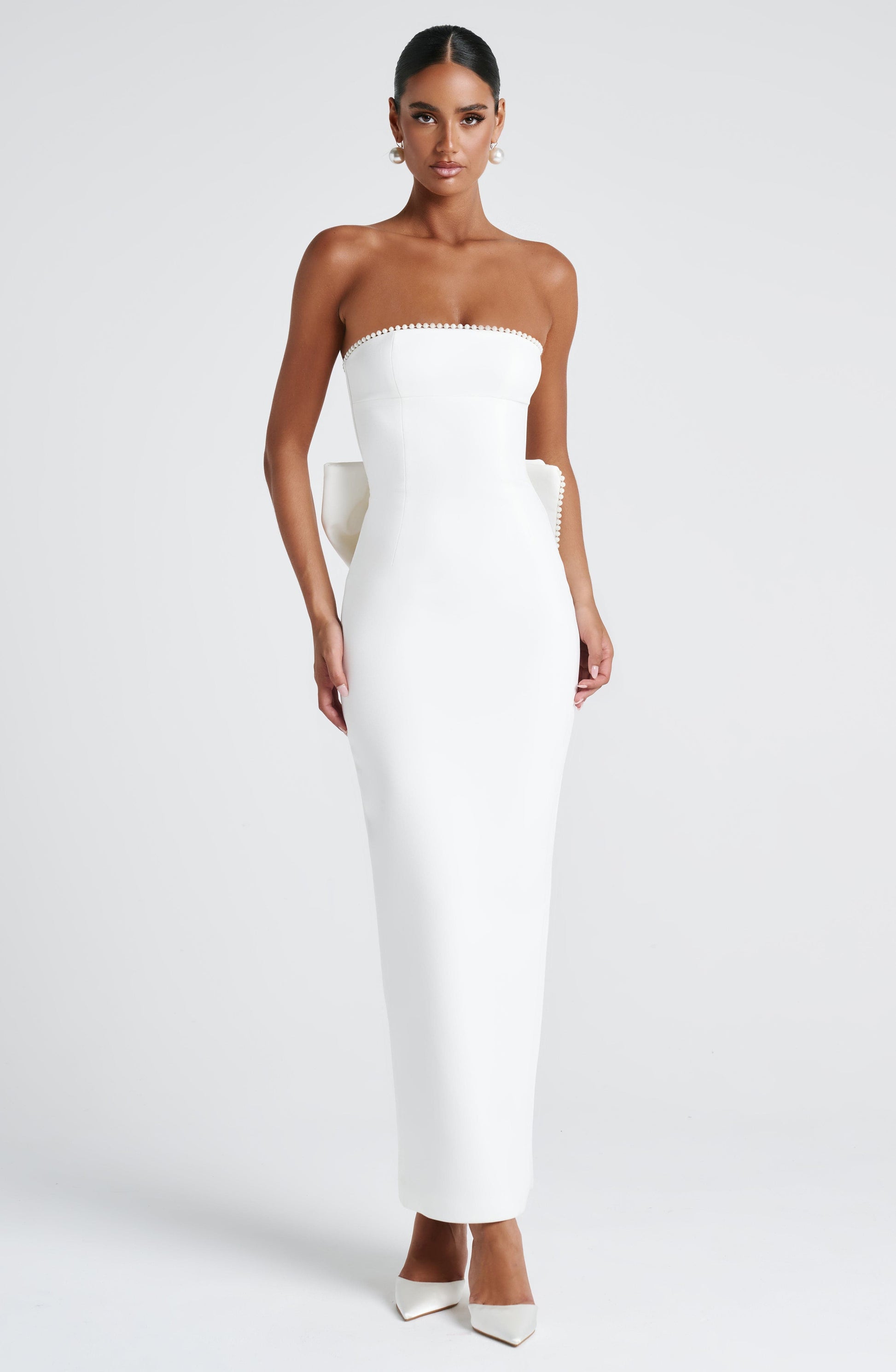 MAGNOLIA MAXI DRESS - IVORY