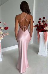 MALIKA MAXI DRESS - BLUSH