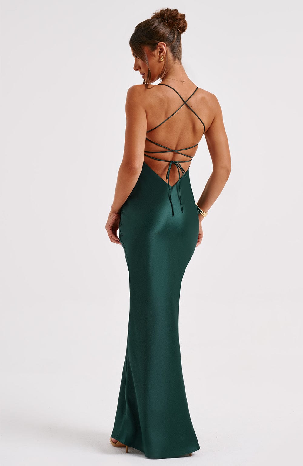 MALIKA MAXI DRESS - EMERALD