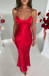 MALIKA MAXI DRESS - RED