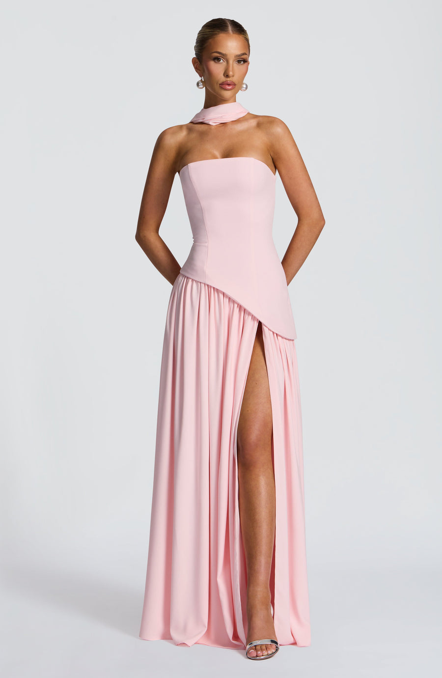 VESTIDO MAXI MALIYAH - ROSA PALO
