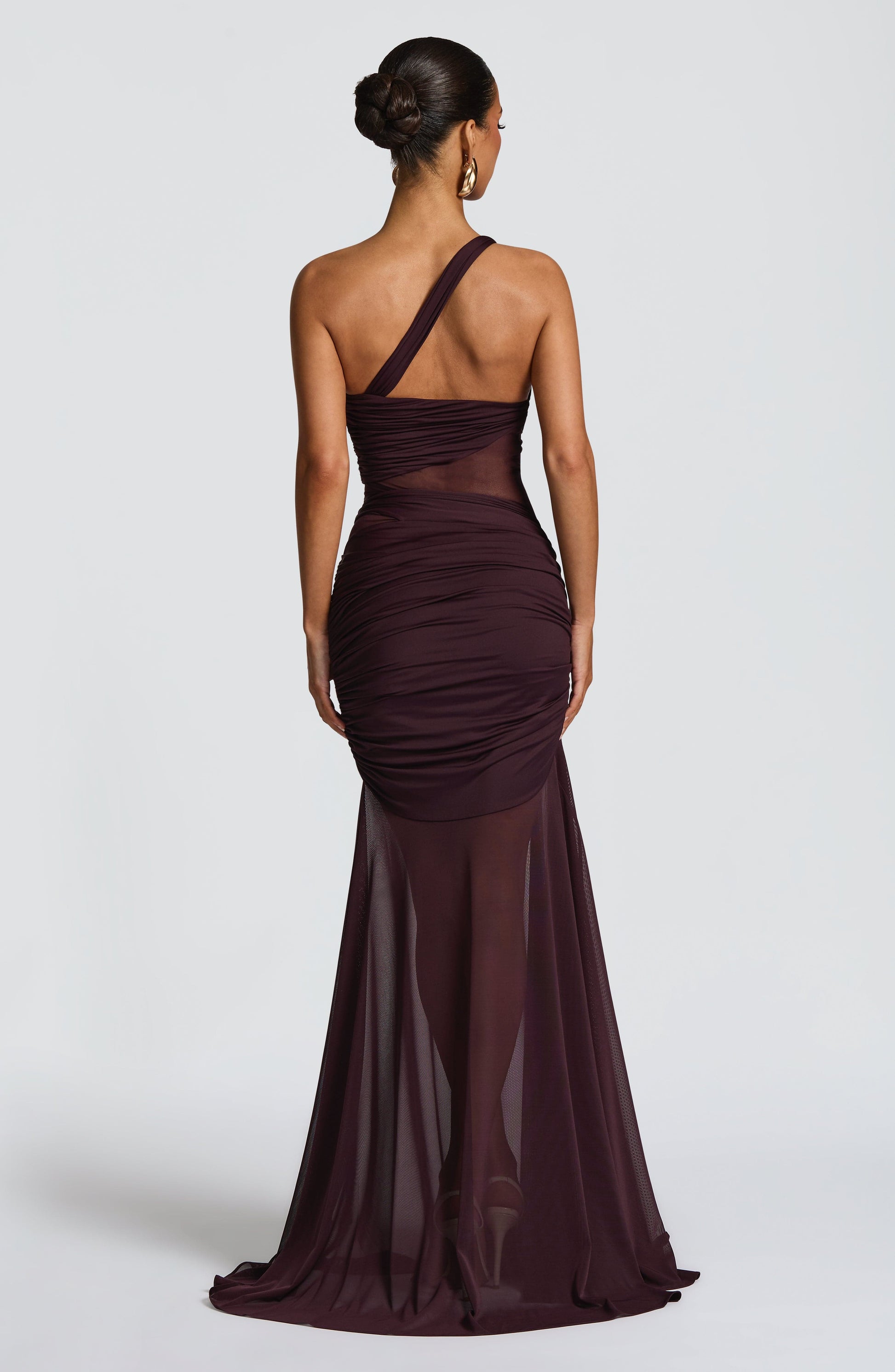 MARIANNE MAXI DRESS - PLUM