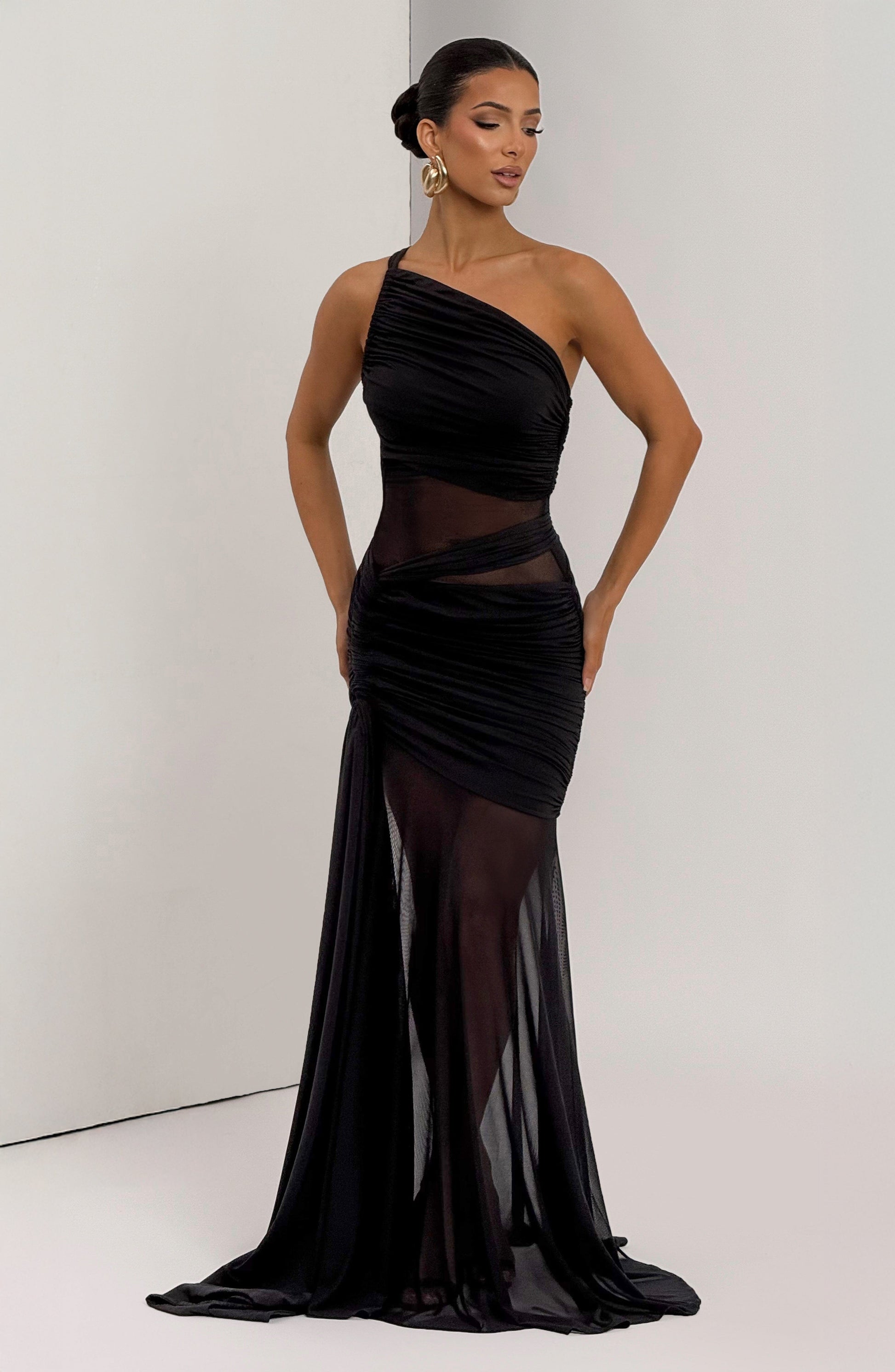 MARIANNE MAXI DRESS - PLUM