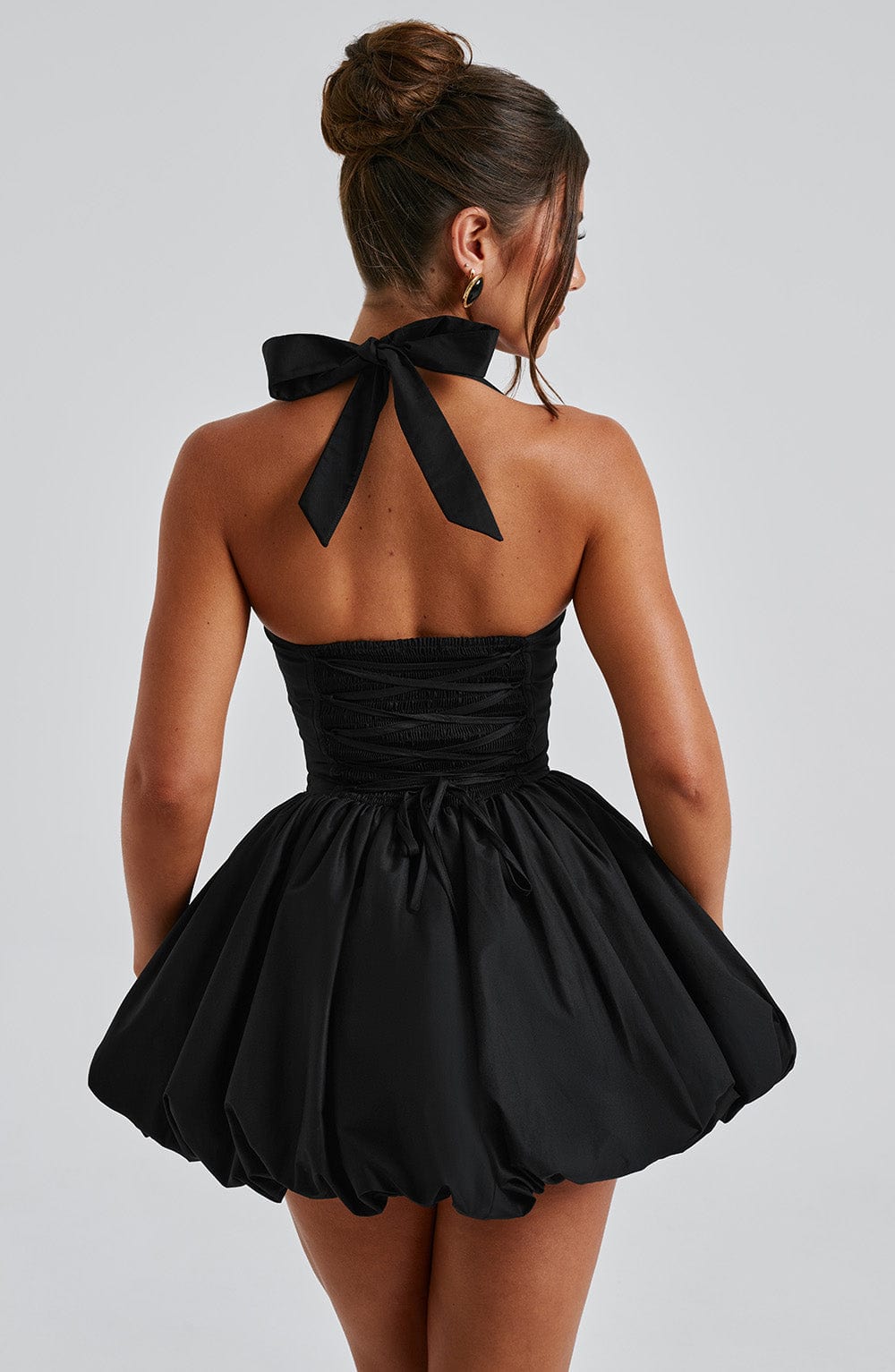 MARICIA MINI DRESS - BLACK