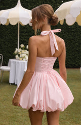 MARICIA MINI DRESS - BLUSH