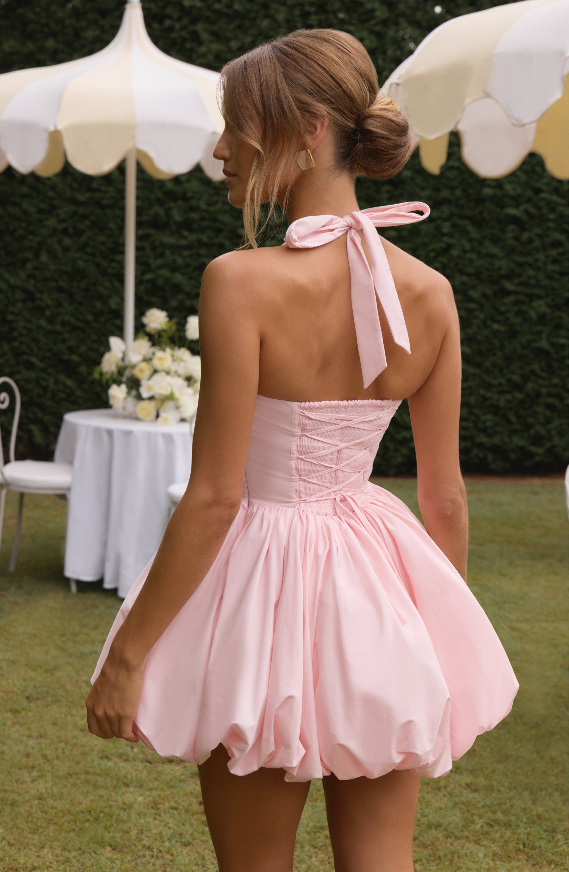 MARICIA MINI DRESS - BLUSH