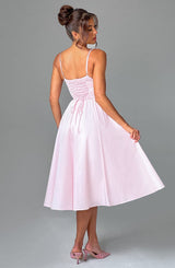 MARIELLA MIDI DRESS - BLUSH