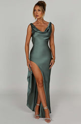 MARILYN MAXI DRESS - SAGE
